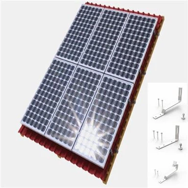 Ganchos de telhado de telha plana solar
