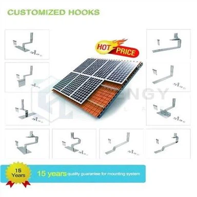 Sistemas universais de montagem em telhados