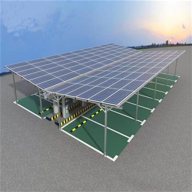 Estruturas comerciais de garagem solar ZAM - Baixa manutenção, longa vida útil
