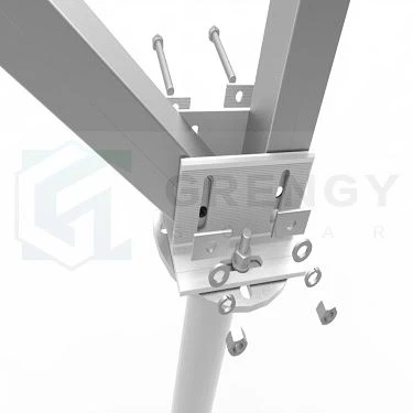 aluminium solar mounting structure(001)