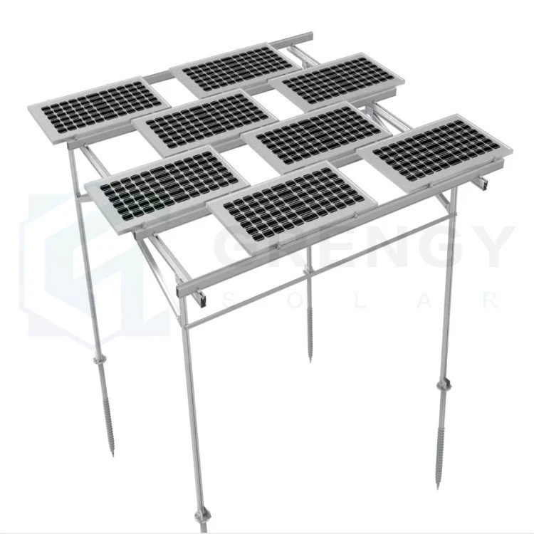 Montagem fotovoltaica agrícola