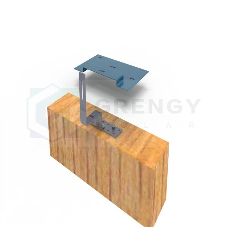 Telhado personalizado para painéis solares