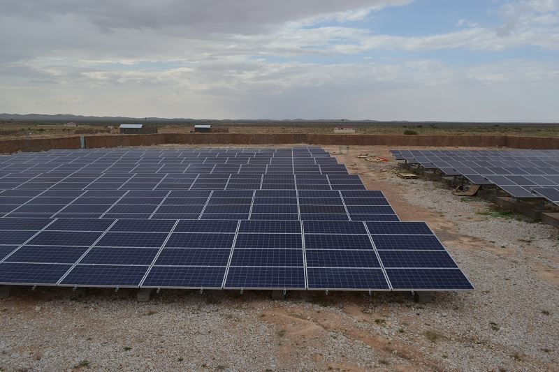 Somália Ground Mounting System 240KW