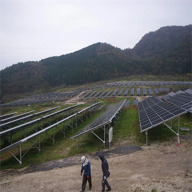 Quick Installation Solar Ground Mounting Structure