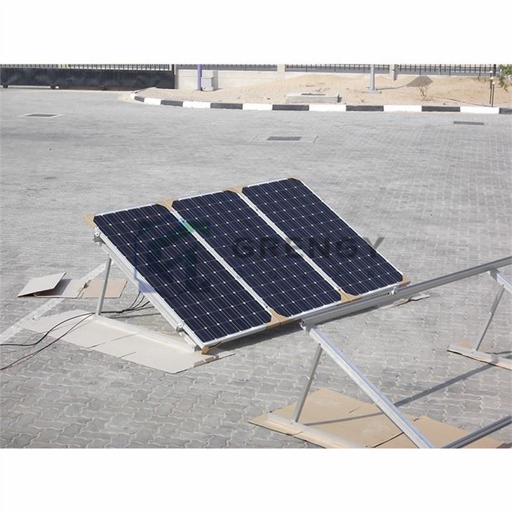 Suportes de montagem do teto plano solar de alumínio ajustável