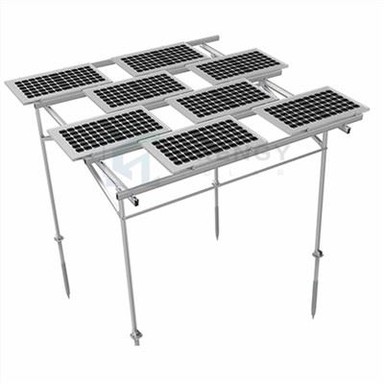 Sistema Solar de Estantes para Terras Agrícolas