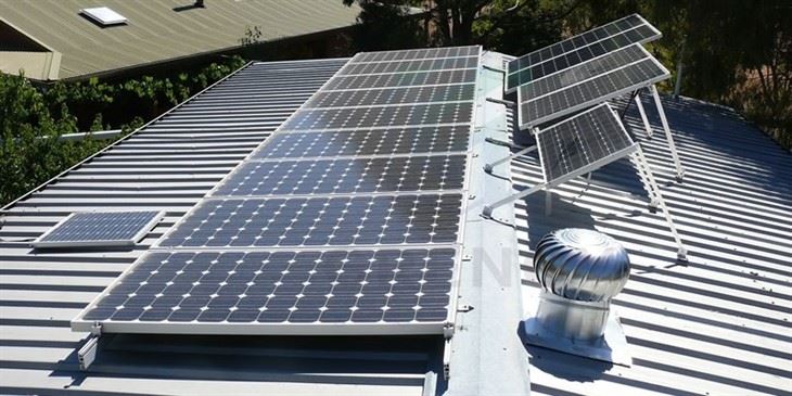 Corrugated Metal Roof Solar Mount