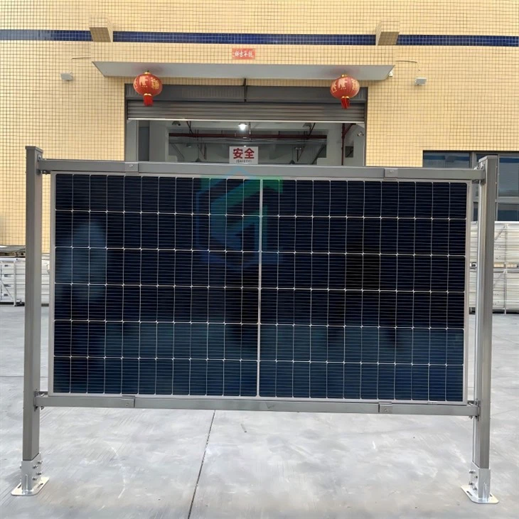 Sistema de montagem de painel bifacial Agri-PV