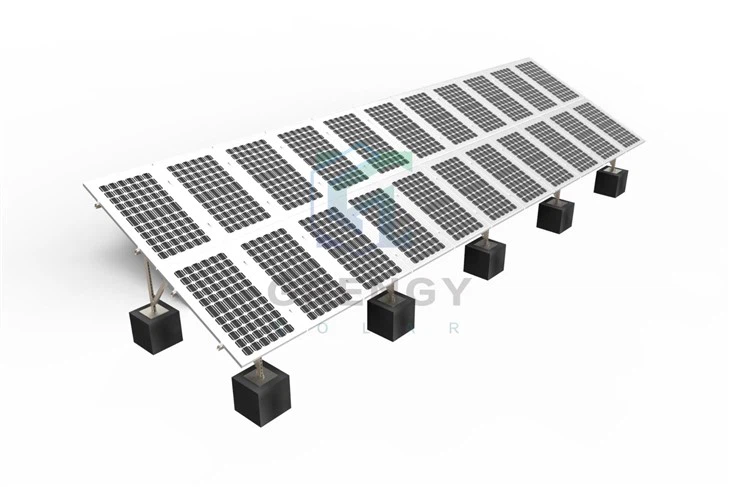 Solar Panel Mounting Cement Base