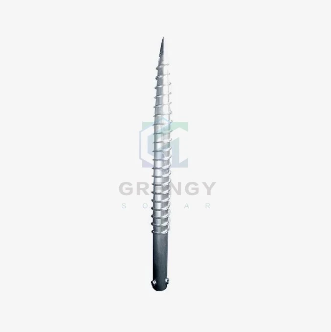 Ground Screw Piles Foundations Fence Post