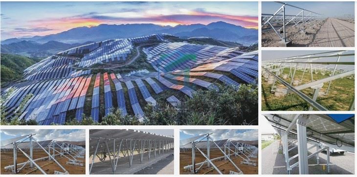 Long Ground Screws For Solar