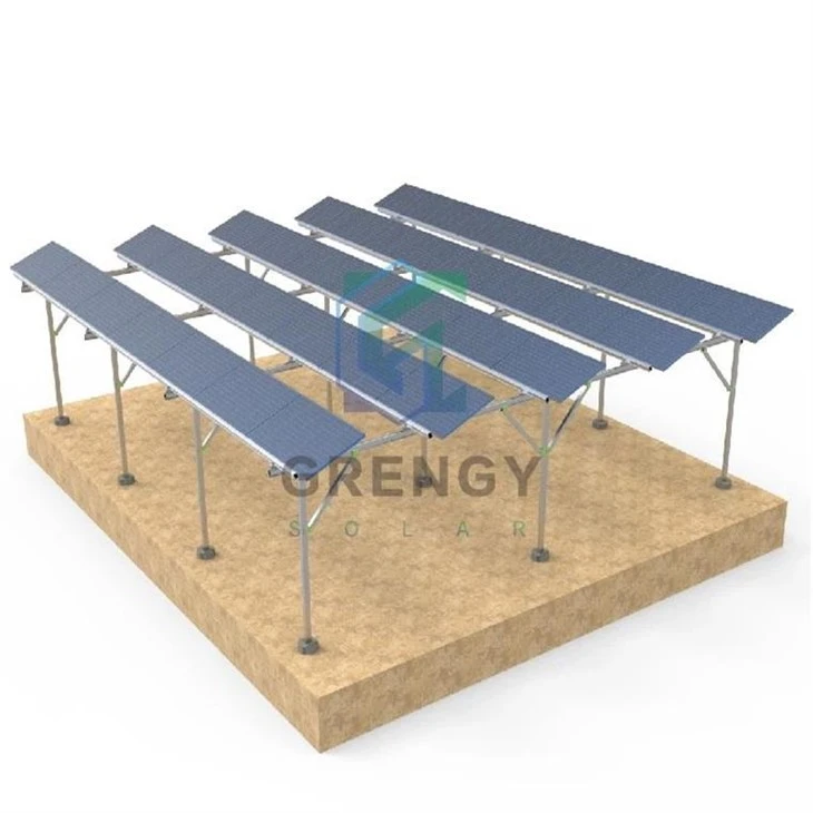 Estruturas de montagem solar otimizadas para culturas e pecuária