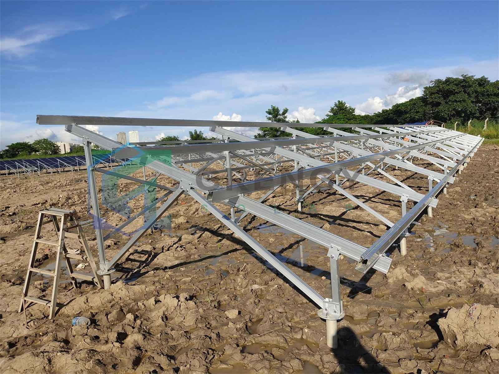 Ground Screw Foundation Anchor