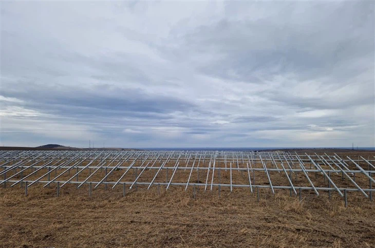 Ramming Pile Foundations For Solar Farms high quality