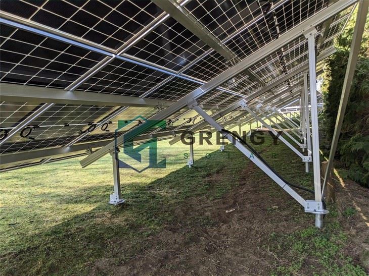Screw Pile Foundation For Aluminum Solar Mounts