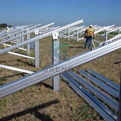 Estruturas de ferro galvanizado para painel solar