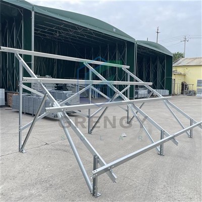 Racks solares de instalação-rápida e de alta resistência-para projetos de serviços públicos e de C&I