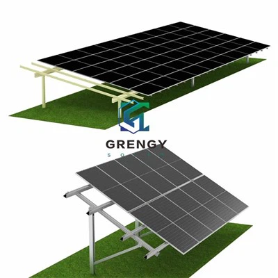 Sistema de montagem solar acionada por pilha