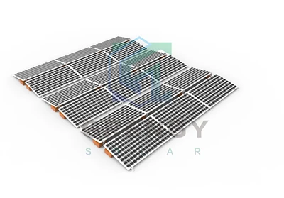 Kits de montagem em telhado com lastro solar