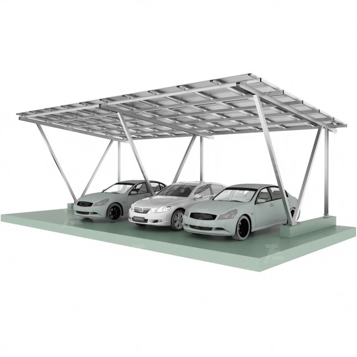 Sistemas solares de garagem para propriedades comerciais