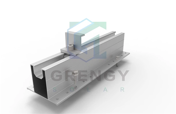 Solar Panel Roof Mounting Mini Rails