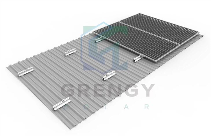 Solar Panel Roof Mounting Mini Rails