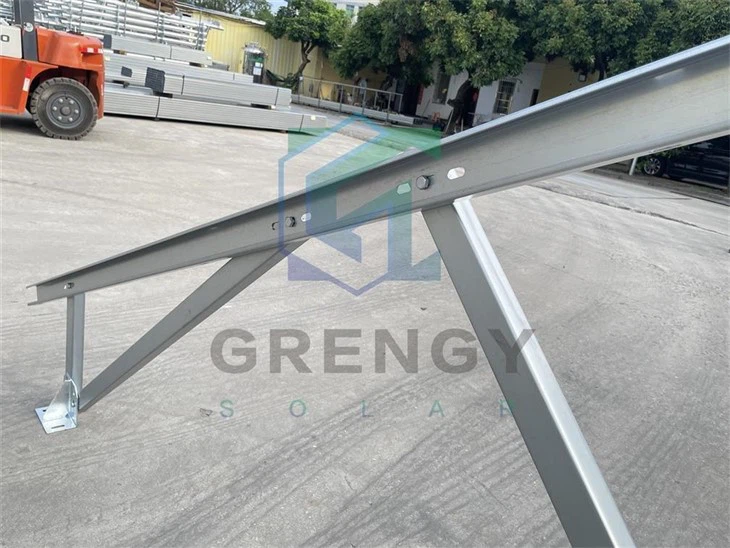 Steel (ZAM Coating) Ground Mount Systems For Maximum Commercial Lifespan factory
